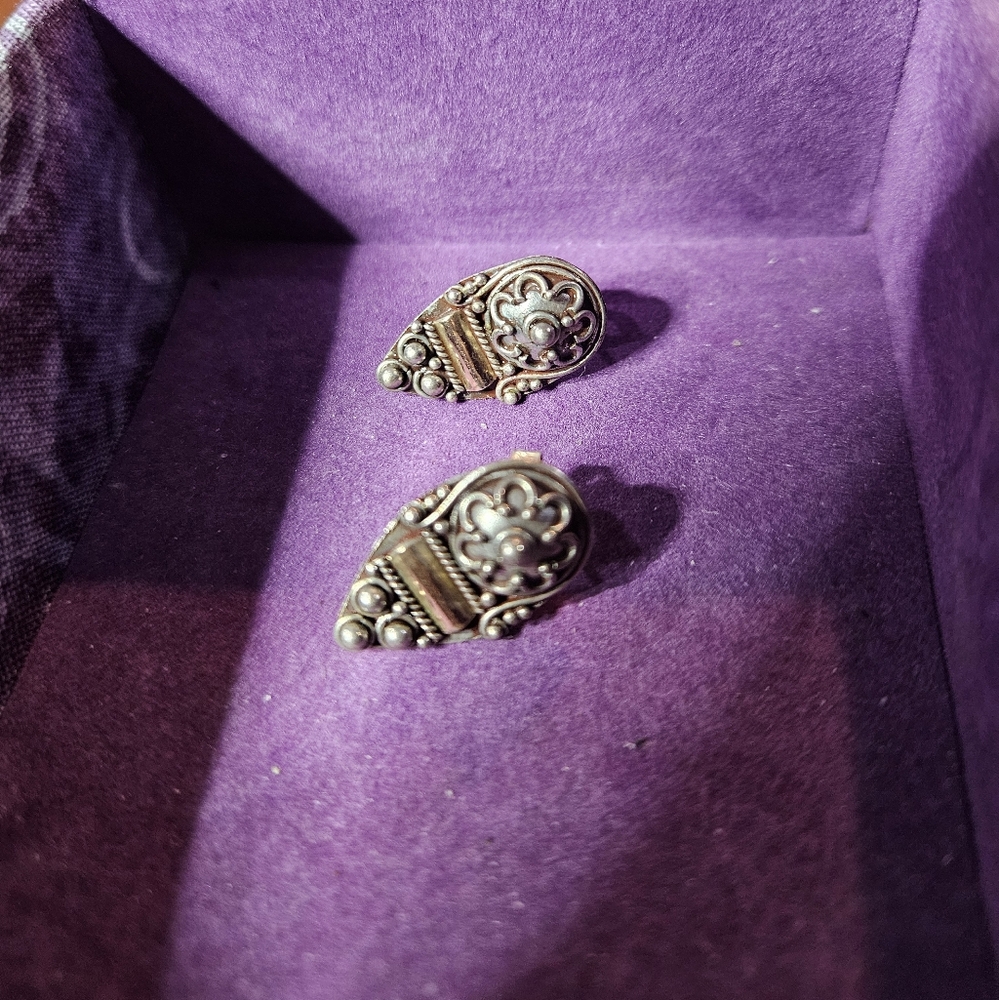 Elegant Sterling Silver Earrings